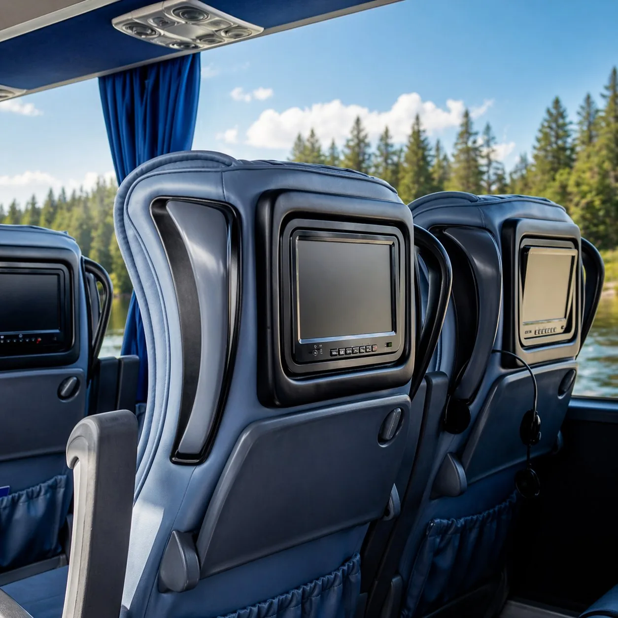 56 Passenger Charter Bus